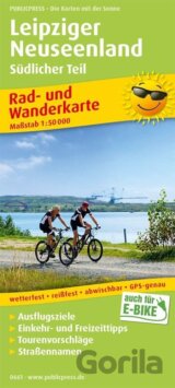 Lipsko jižní část 1:50 000 / cyklistická a turistická mapa