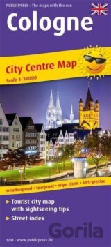 Kolín nad Rýnem 1:18 000 / plán města