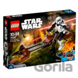 LEGO Constraction Star Wars 75532 Prieskumný vojak a speederová motorka