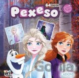 Pexeso v sešitu Ledové království