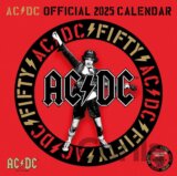 Oficiálny nástenný kalendár 2025 AC/DC 16 mesiacov