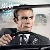 Oficiálny nástenný kalendár 2025 - 16 mesiacov: James Bond 007