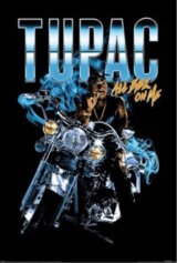 Plagát Tupac Shakur: Všetky oči na motorku
