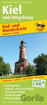 Kiel a okolí 1:50 000 / cyklistická a turistická mapa