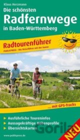Nejkrásnější dálkové cyklostezky v Bádensku-Württembersku / cyklistická mapa