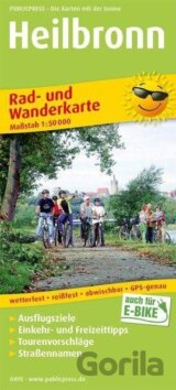 Heilbronn 1:50 000 / cyklistická a turistická mapa