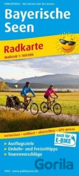 Bavorská jezera 1:100 000 / cyklistická mapa