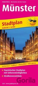 Münster 1:16 000 / plán města