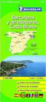 Barcelona Y Alreded. C. Brava - Map