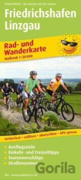 Friedrichshafen 1:50 000 / cyklistická a turistická mapa