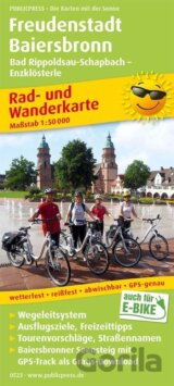 Freudenstadt-Baiersbronn, Bad Rippoldsau-Schapbach-Enzklösterle 1:50 000 / cyklistická a turistická mapa