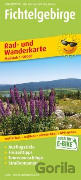 Fichtelgebirge 1:50 000 / cyklistická a turistická mapa