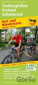 Tauberguss-Freiamt-Schuttertal 1:50 000 / cyklistická a turistická mapa