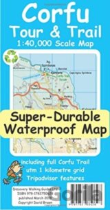 Corfu Tour & Trail Super-Durable Map 2Nd