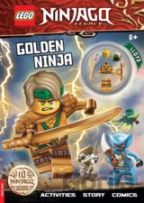 LEGO® NINJAGO®: Golden Ninja Activity Book (with Lloyd minifigure)