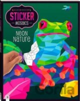 Kaleidoscope Sticker Mosaics: Neon Nature