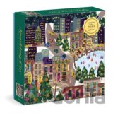 Joy Laforme Sparkling City 1000 Piece Foil Puzzle In a Square Box