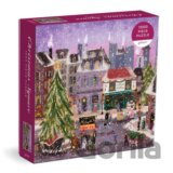 Joy Laforme Christmas Square 1000 Piece Puzzle in Square Box