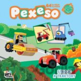Pexeso v sešitu Stroje a traktory