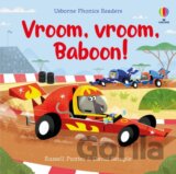 Vroom, vroom, Baboon!