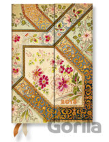 Paperblanks - diár Filigree Floral Ivory 2018