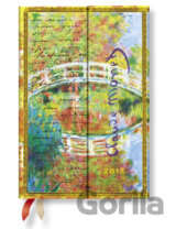 Paperblanks - diár Monet, Bridge (Most) 2018
