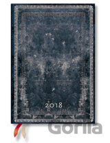 Paperblanks - diár Midnight Steel 2018