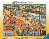 Puzzle - Ravensburger - Na stavbě (30 - 48 dílů) - Rv