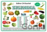 Súbor 24 kariet - Zelenina