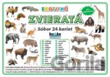 Súbor 24 kariet - Zvieratá (exotické)