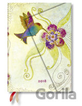 Paperblanks - diár Hummingbird 2018