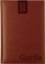 Diář 2025 Nebraska Brown, denní A5