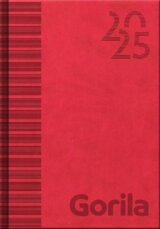 Diář 2025 Vivella Red, denní A5