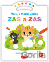 Maluj/Maľuj vodou ZAS a ZAS Zvířátka/Zvieratká