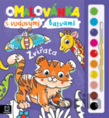 Omalovánka s vodovými barvami Zvířata