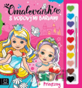 Omalovánka s vodovými barvami Princezny