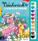 Omalovánka s vodovými barvami Poníci
