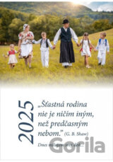 Rodinný kalendár 2025 (nástenný)