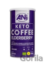 Keto Elderberry mletá káva s Reishi, Maca, Matcha, Elderberry, MCT coconut 100g