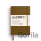 Leuchtturm1917 Zápisník Spice Brown Softcover A5 linkovaný