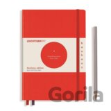 Zápisník Red A5 Medium Bauhaus Edition tečkovaný