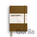 Leuchtturm1917 Zápisník Spice Brown Softcover A5 tečkovaný
