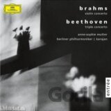 Mutter/Karajan/Bph: Konc.pro Housle/Triple K. (Brahms/Beethoven)