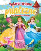Vyfarbi krásne princezné dvojfarebnými ceruzkami!
