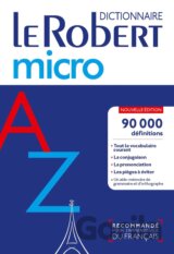 Dictionnaire Le Robert Micro Relié (French and English Edition)