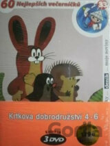Krtkova dobrodružství 4-6 - 3 DVD (pošetka) (Miler Zdeněk)