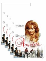 DVD sada vo fólii: Angelika (5 DVD - papírový obal)