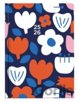 18 mesačný diár 2025/2026 - Tulipány