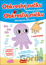 Obkresluj ručku: Oblíbená zvířátka