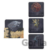 Podtácky Game of Thrones - Znaky rodov (4 ks)